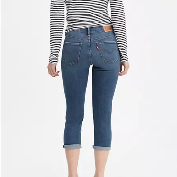 LEVI’S 311 SHAPING SKINNY CAPRI JEANS - Picture 4 of 4